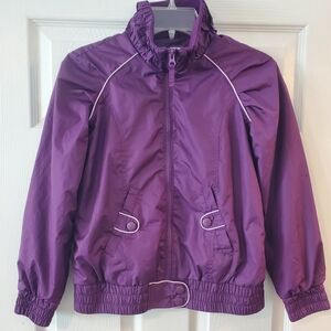 Athletech Kids Windbreaker in Vibrant Purple